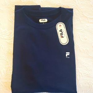 NWT Fila Sport T-Shirt in Navy, Size Medium